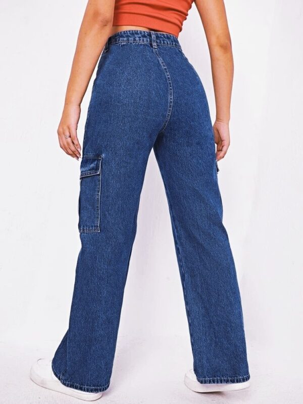 Retro Fit Flared pocket jeans