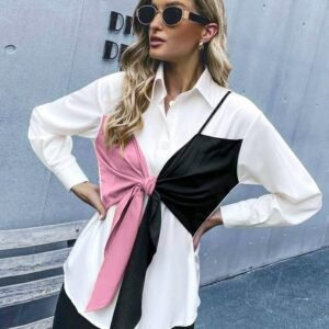 Satin Loop Shirt