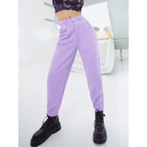 Lavendar Mom fit jeans