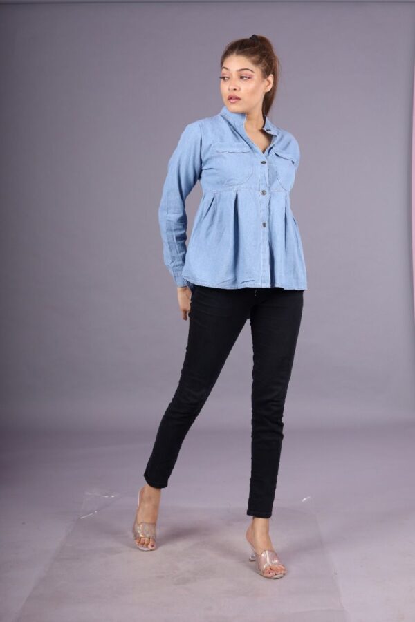 Frock Denim Top