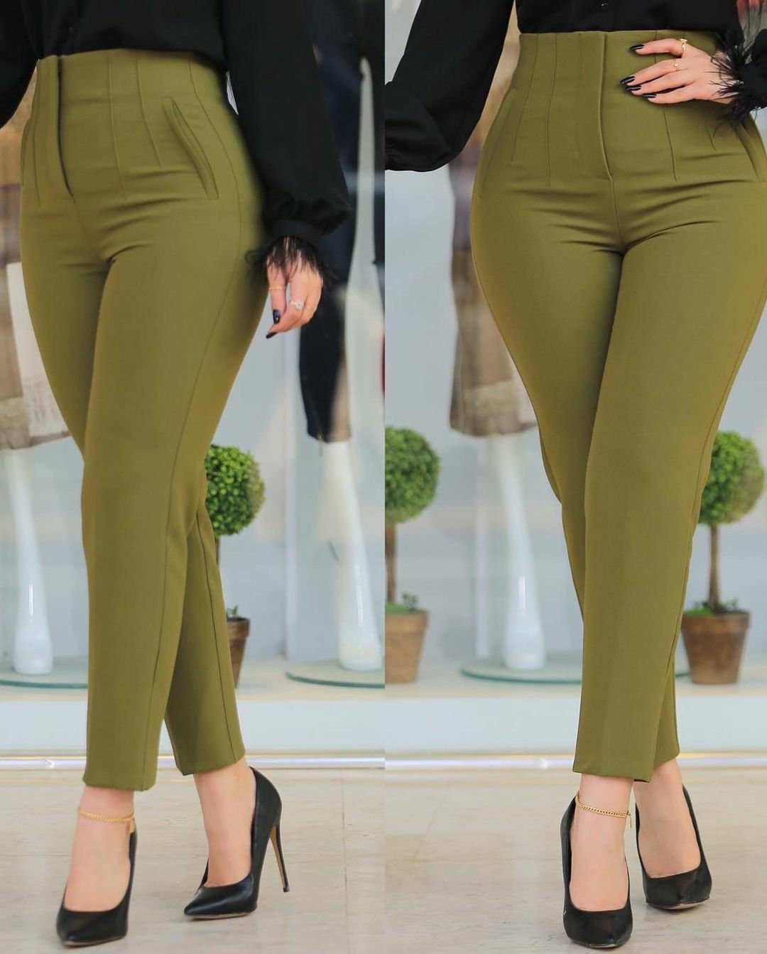 Belted formal pants From Zara – HighBuy